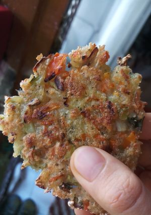Foto resep Bakwan sayur tanpa tepung tanpa minyak
