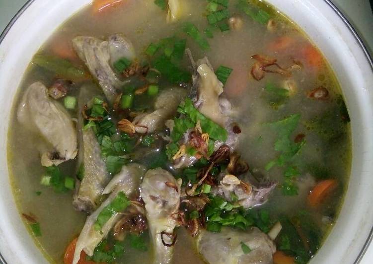 Sop ayam kampung 🍜