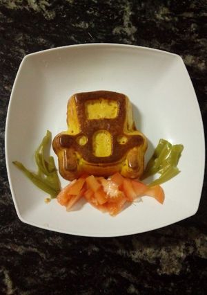 Una foto de Muffins de calabaza y choclo!
