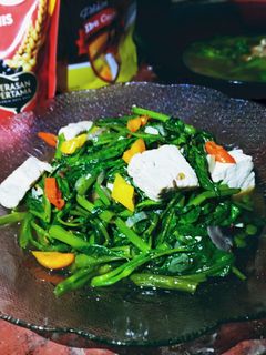 Foto resep Tumis Kangkung Bumbu Tauco