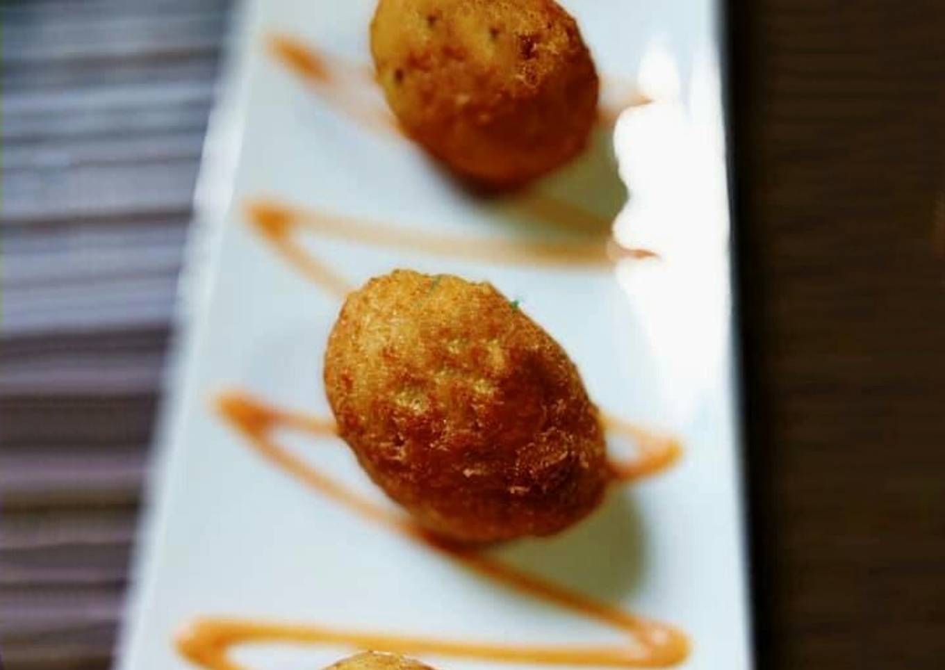 Moong,Yam and Carrot Croquettes