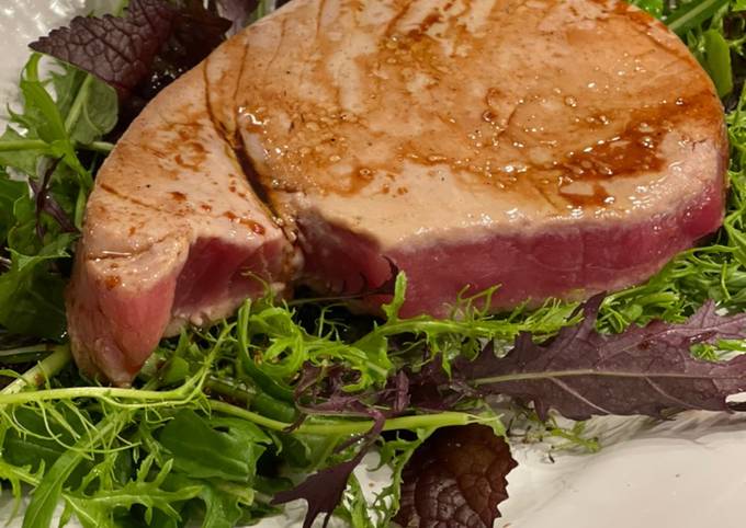 Tuna steak - Japanese flavor
