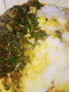 A picture of Vegetable soup.