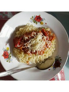 Foto resep Mie instan spageti