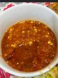 Lahsan ki lal chutney