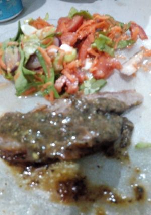 Una foto de Tapa de asado rellena