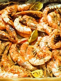 Una foto de Langostinos al horno
