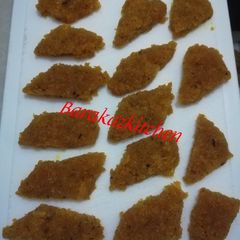 A picture of Coconut burfi (Kashata za Nazi).