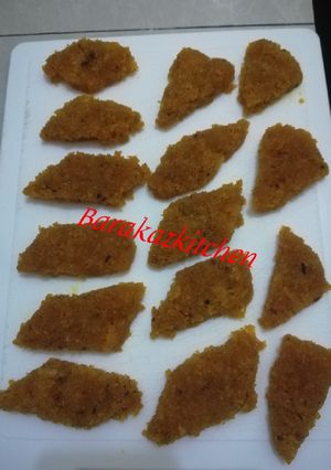 A picture of Coconut burfi (Kashata za Nazi).