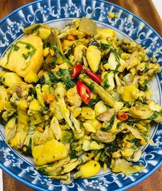 chuối tiêu lá lốt