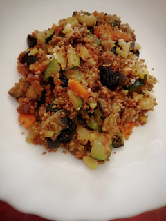 Foto principal de Cus-cus integral con verduras