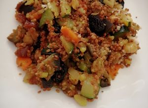 Foto principal de Cus-cus integral con verduras
