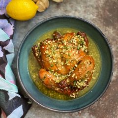 Lemon Butter Sauce for Roasted Chicken A picture of Lemon Butter Sauce for Roasted Chicken.