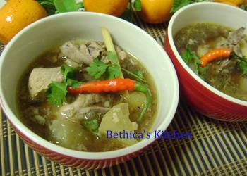 Easiest Way to Recipe Tasty Chicken Binakol  Filipino Soup
