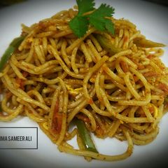 A picture of Vegetable chowmin.