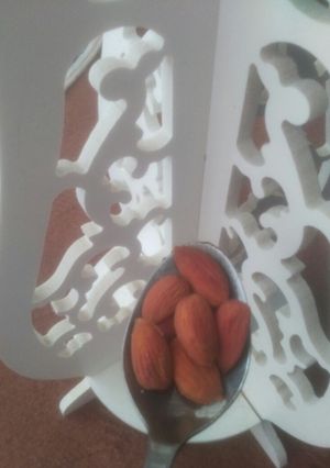عکسی از دستور بادام برشته نمکی