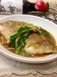 【御釀滷煮入味】麻油醬燒赤鯮 的食譜成品照片