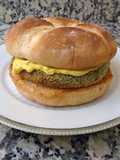 Hamburguesas de salmón y espinacas
