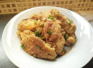 嫩豆腐雞蛋煲-白飯殺手 的食譜成品照片