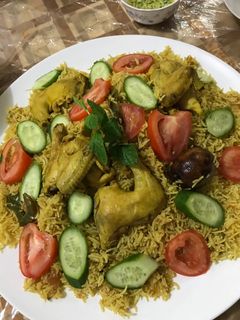 صورة لوصفة مجبوس (مكبوس) الدجاج