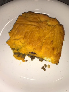 Una foto de Pastel de zapallo