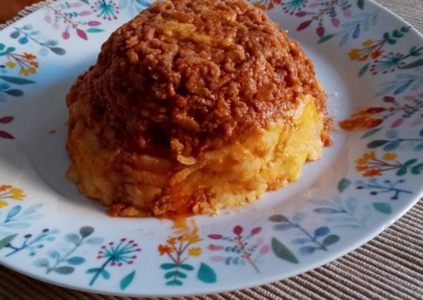 ~Pastel de carne~ 🌹