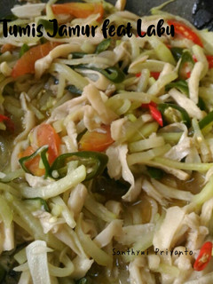Foto resep 131. Tumis Jamur feat Labu