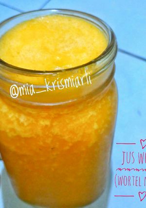 Foto resep Jus Wonas (Wortel & Nanas)