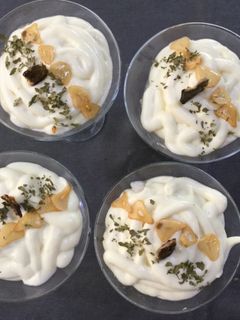 Una foto de Bacalao al pil-pil y puré de patata 🥔