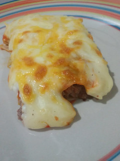 Una foto de Canelones de carne con thermomix