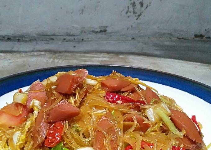 Resep membuat 138. Soun Goreng dijamin menggugah selera