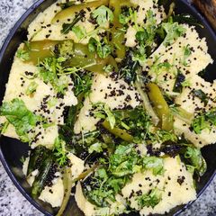 A picture of Khaman Dhokla.