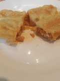 Canelones de atún con salsa bechamel