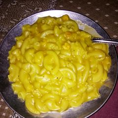 A picture of Pasta cheese macaroni.