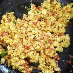 A picture of Egg bhurji.
