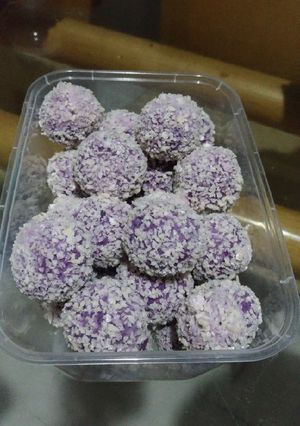 Foto resep Bola ubi ungu