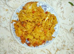 Foto resep 137. Pizza Mie / Dadar Mie