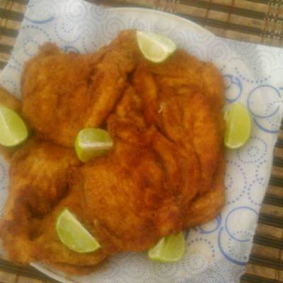 Chuleta de pollo valluna Receta de Jennifer Nieto- Cookpad