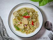 Gambar tumis taoge bakso