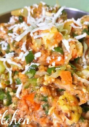 A picture of Vegetable Curry.