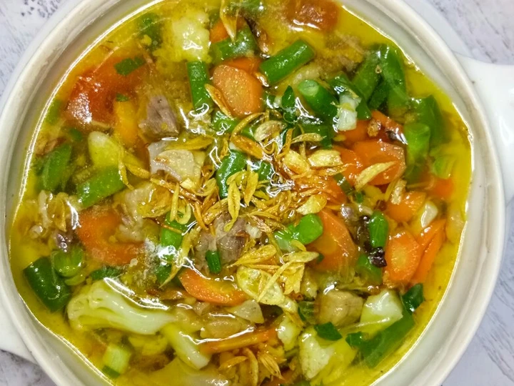 Langkah Gampang Membuat Resep Sayur sop daging sapi Anti Ribet, Lezat