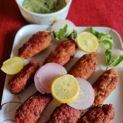 Mutton Seekh Kabab A picture of Mutton Seekh Kabab.