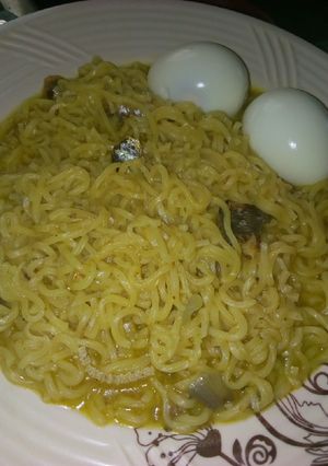 A picture of Simple noodles.
