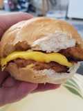 Spiced chicken melt