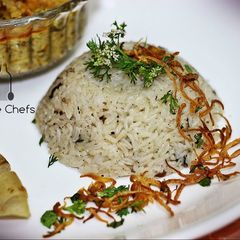 A picture of Mutton flavoured rice.