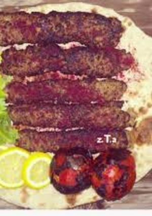صورة لوصفة كباب عراقي