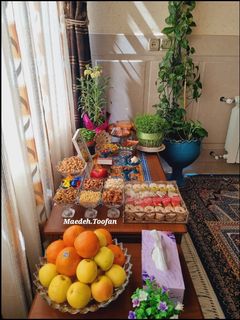 عکسی از دستور سفره هفت سین