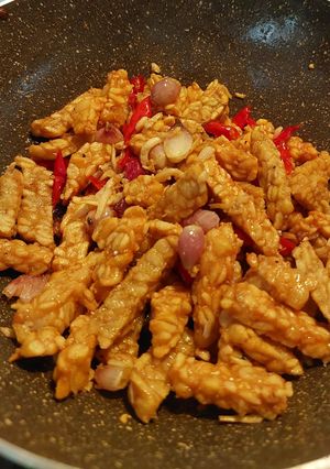 Foto resep Tempe Teri Bawang