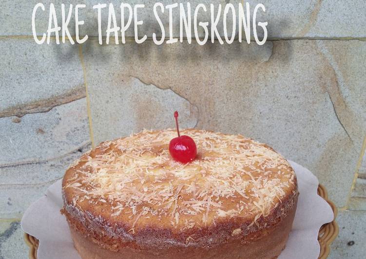 Resep 21. Cake Tape Singkong yang sempurna