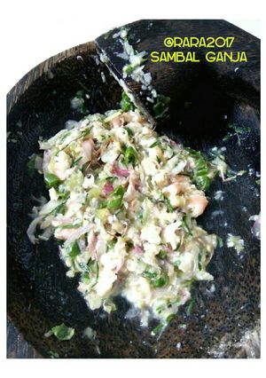 Foto resep Sambal ganja a.k.a sambal udeung